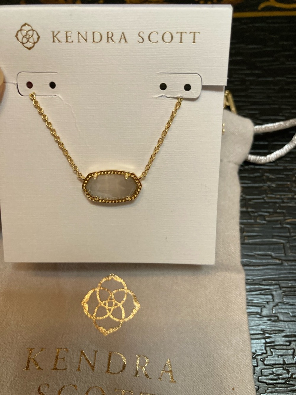 Kendra Scott Elisa Gold Pendant Necklace
